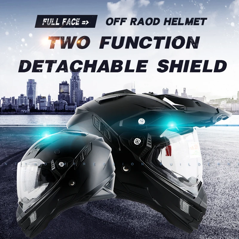 THH Brands motorcycle helmets motocross racing helmet off road motorbike full face moto cross helmet dual shield DOT TX27 mens