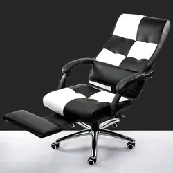Высококачественный эргономичный роскошный офисный стул лежа подножка компьютерное кресло регулируемый по высоте bureaustoel ergonomisch седи ufficio