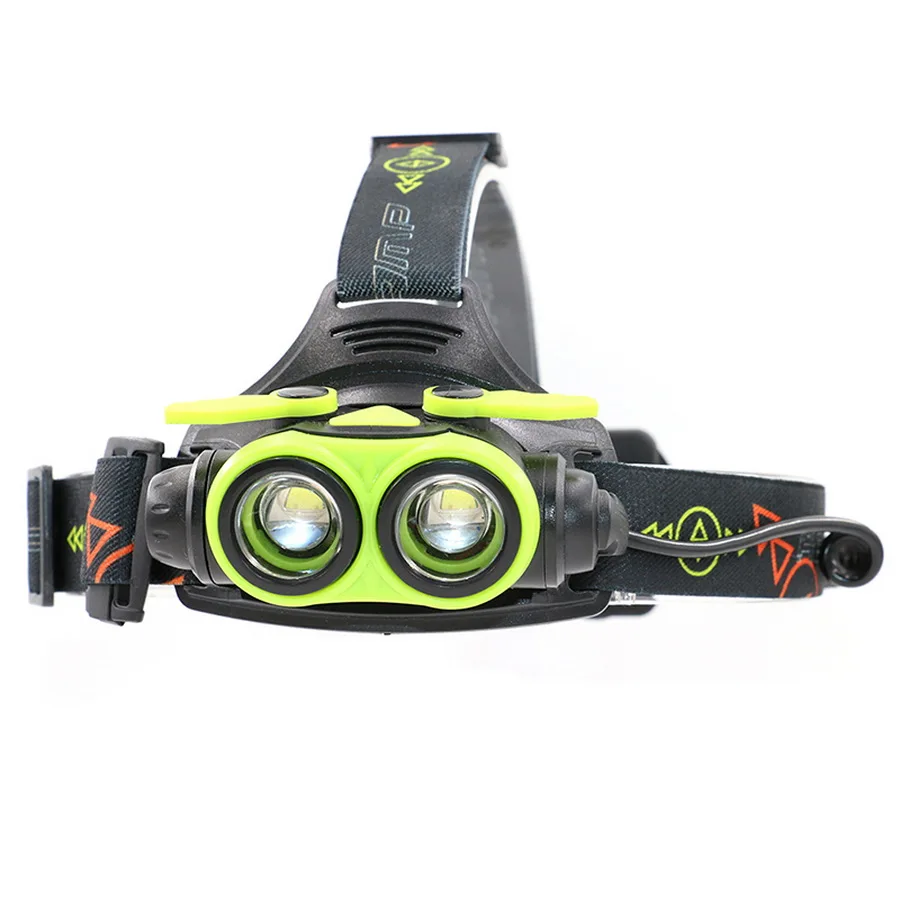Налобный фонарь светодиодный 100 люмен 2 * L2|lantern fish|headlight headhead lamp |