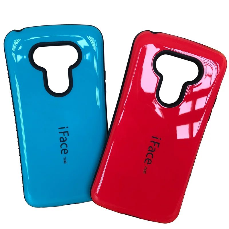 Sinbeda Fashion iFace mall For LG G2 G3 Case Glossy Heavy Duty Shockproof Cover Defender G4 G5 G6 Phone Bag | Мобильные телефоны и