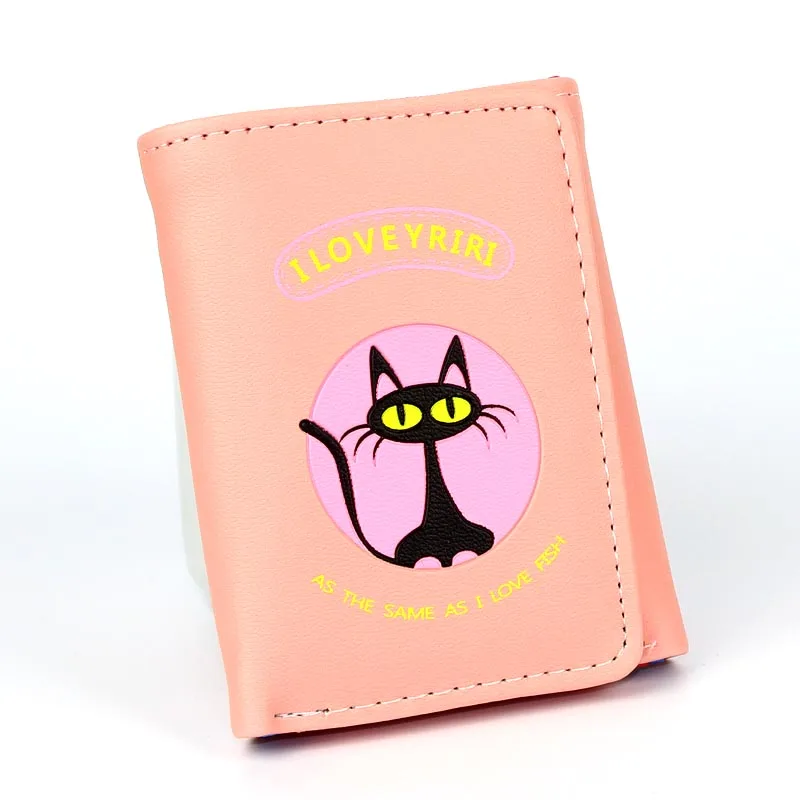 BOTUSI Cat маленький женский кошелек, роскошный бренд, известный Мини Женский кошелек, держатель для карт из искусственной кожи, женский клатч, милый модный