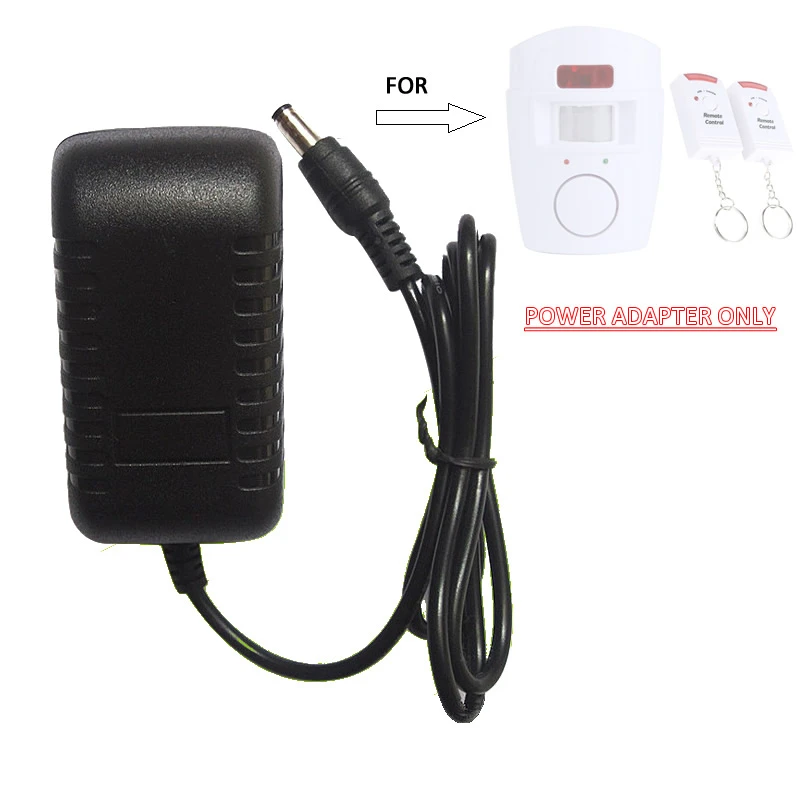 New 6V 1.5A Power Adapter ONLY For Our Wireless PIR Motion Sensor Detector Alarm ring keypad motion sensor