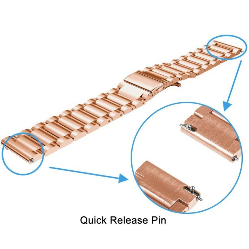 Нержавеющая сталь пятнистостойкий быстроразъемный браслет наручные часы Сменные аксессуары ремешок для часов