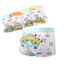 3 шт./лот; милые трусы-боксеры с рисунком для мальчиков; детские мягкие дышащие трусы из чистого хлопка; трусы-боксеры для детей 2-10 лет