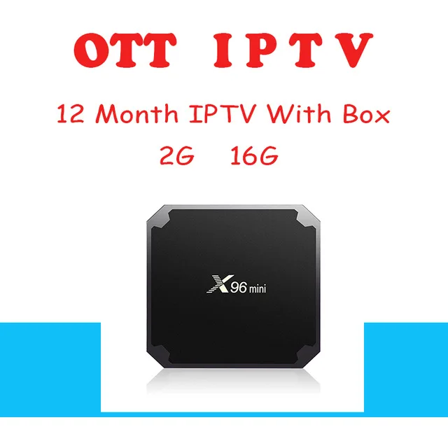 X96 мини 2GB16GB IP ТВ-бокс IPTV подписка Европа 5000 каналов французский арабский Швеция Норвегия Великобритания Канада Android tv Box - Цвет: X96 iptv no adult