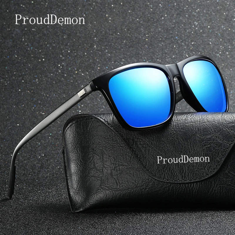 ProudDemon Polarized AluminumTR90 Sunglasses Men Brand Designer Driving