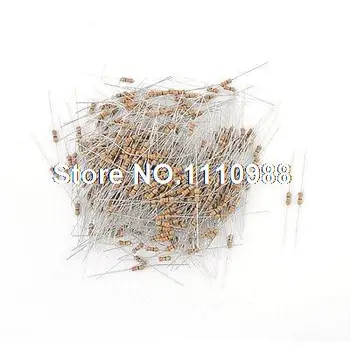 

500 Pcs 1/4W 250V 330 ohm Through Hole Carbon Film Resistor