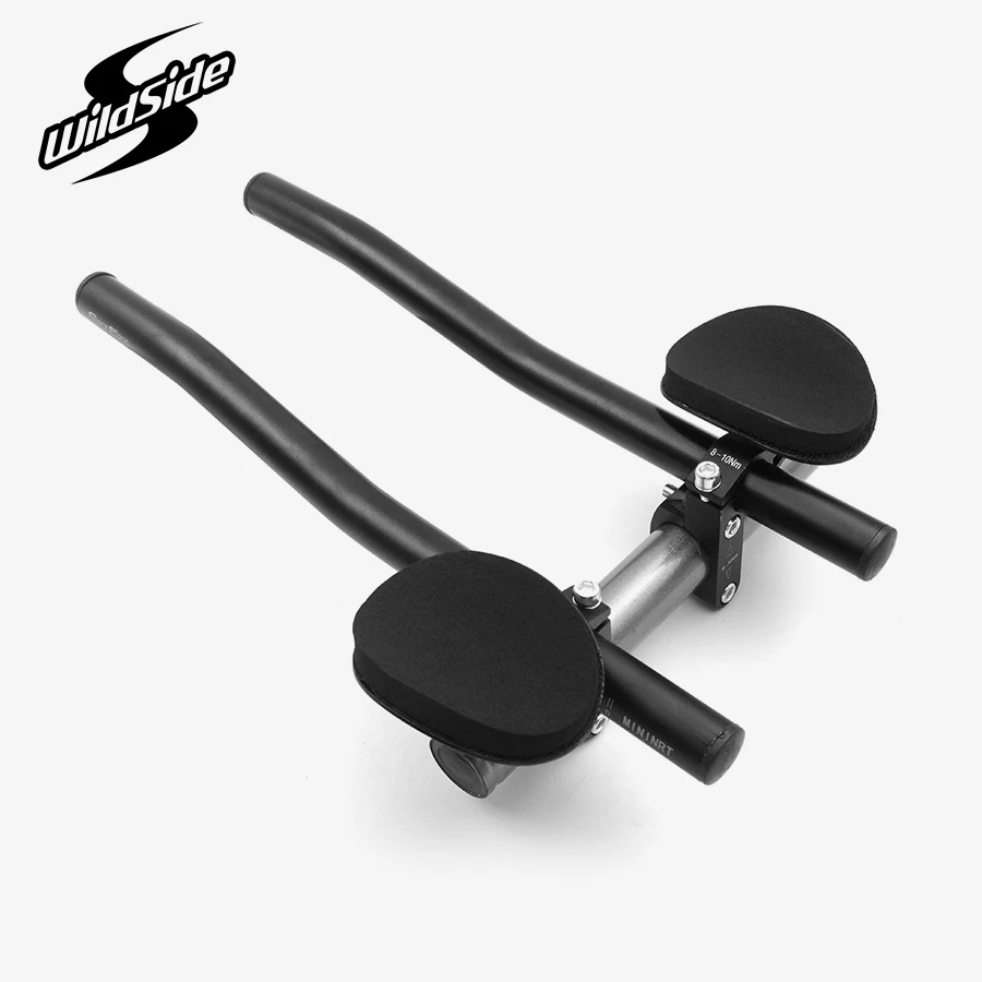 

Bike Rest Handlebar Clip-on Triathlon Aero Trial Tri TT bicycle Bars Under Mount spare part handle bicycle rest handlebar part