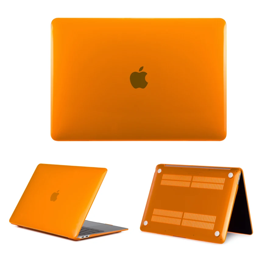 Кристально чистый чехол для Macbook Pro 13 15 CD ROM A1278 A1286 ноутбука Прозрачная Обложка из