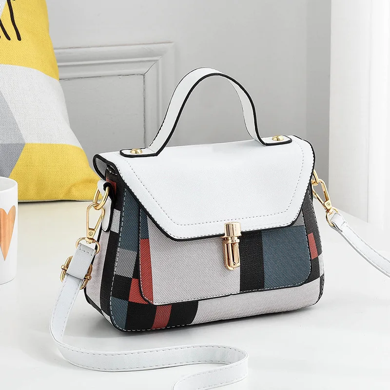 

2019 New Women Messenger Bags Handbags Small Square Women Bags Shoulder Bag Fashion Females PU Leather Zipper Handbags