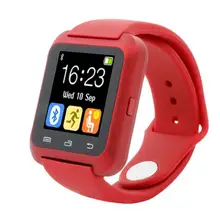 Hohe qualität bluetooth 4,0 smartwatch pedometer gesunde smart watch u80 für iphone lg samsung telefon
