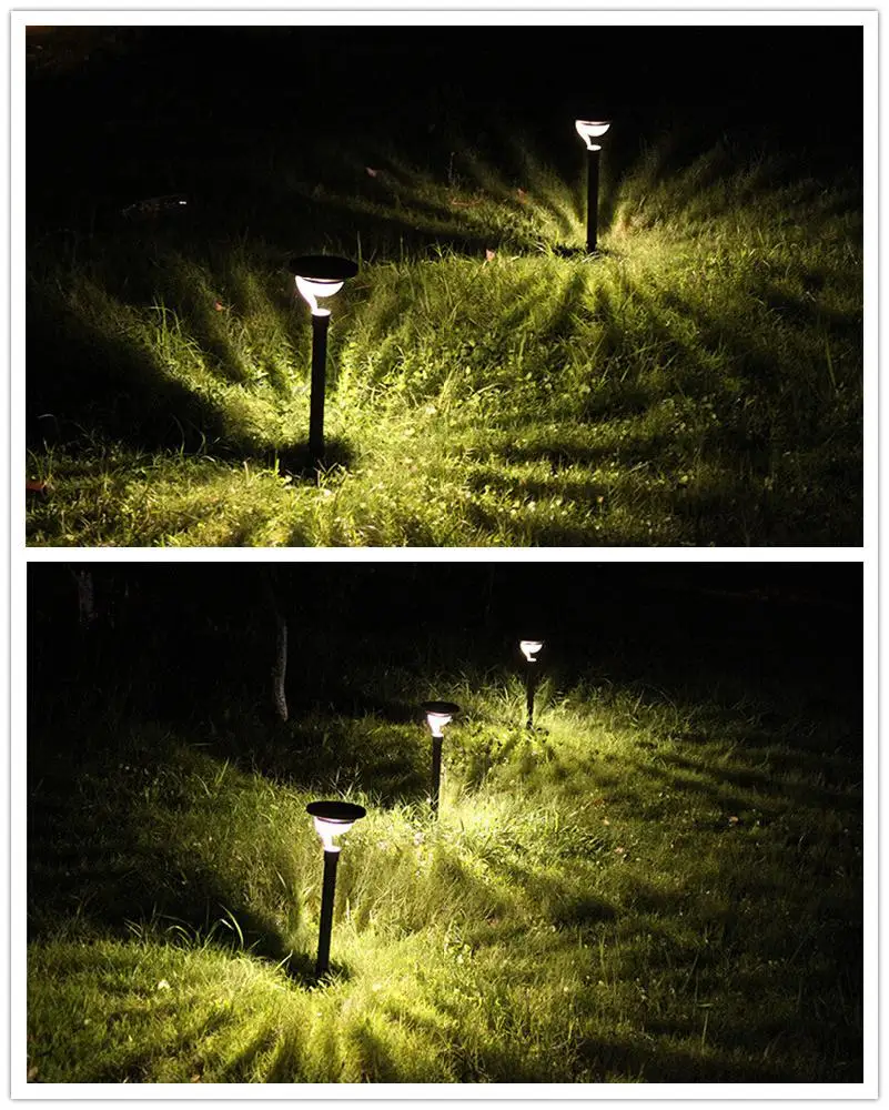 Светодиодный светильник на солнечной энергии для лужайки, Водонепроницаемый ночник, наружная садовая лампа, декоративный свет