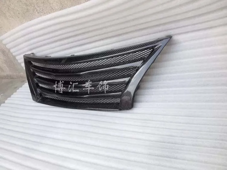 Автомобиль Передний бампер из углеродного волокна Гриль решетка для NISSAN Bluebird Sylphy 12-14 2 МОДЕЛИ для выбора
