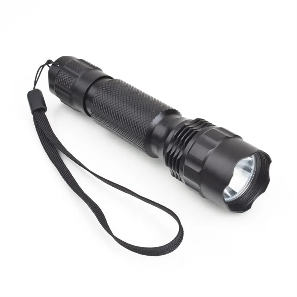LED Tactical Flashlight 8020K Zoomable Lanterna Torch Flashlights For 18650 Rechargeable Battery | Освещение