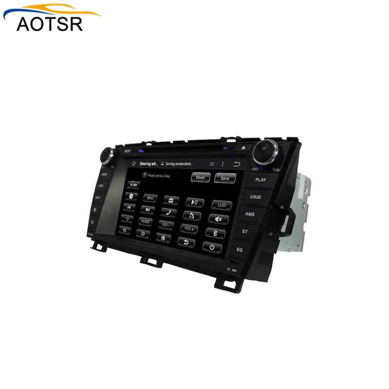 Discount DSP 4+64 Android 9.0 Car DVD Stereo Multimedia head unit For TOYOTA PRIUS 2009-2013 BT Radio GPS Navigation Video Audio wifi LHD 9