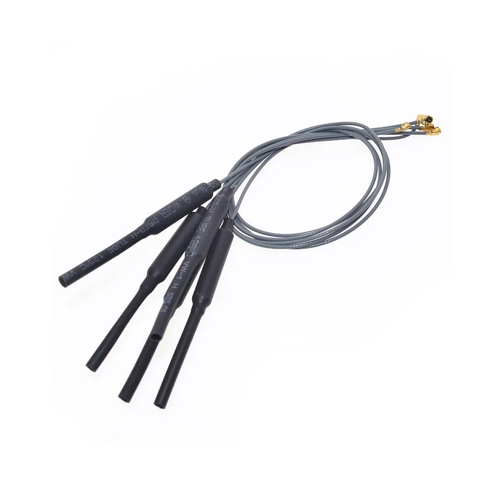 

2.4GHz WIFI Antenna 3dbi Ufl IPX Connector Brass Inner Aerial 29cm Length 1.13 Cable HLK-RM04 ESP-07