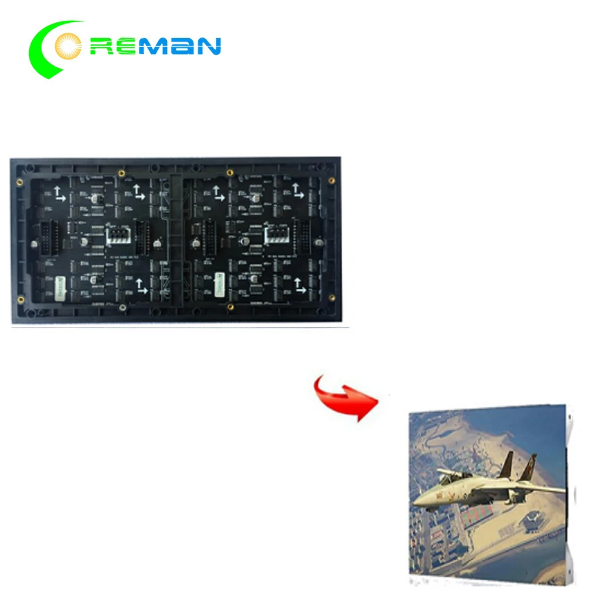 

video wall full color indoor led module P2 high resolution 256X128mm