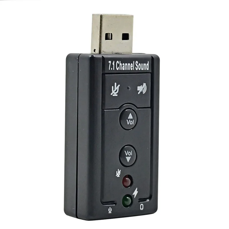 RSExplorer USB звуковая карта 7 1 внешний канал с 3 5 мм Auricolare MIC для настольного ПК