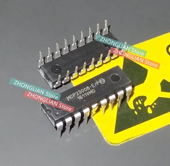 

Free Shipping 10PCS/LOT MCP23008-E/P MCP23008 23008 DIP DIP-18 DIP18 new and original
