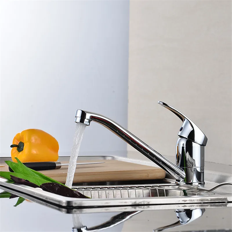 

Mixer Taps For Kitchen Sink KranKuchenny a Faucet for Fitchen Sink Tap Single Handle Rubinetto Cucina Ottone Grifo