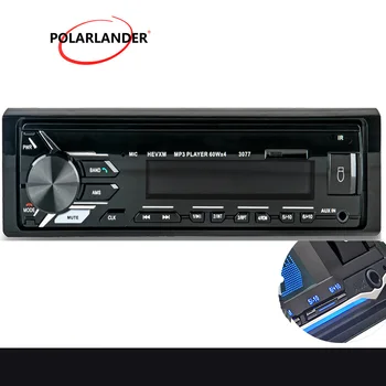

Autoradio Car Radio 12V Bluetooth Car Stereo In-dash 1 Din FM Aux Input Receiver SD USB/TF MP3 MMC WMA Car Radio Player hands-f