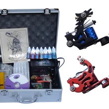 Профессиональный тату пистолета набор Полный Комплект Перманентный макияж комплект татуировок производители