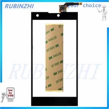 

RUBINZHI Phone Touch Sensor For DEXP Ixion Y5 Touchscreen Front Glass Touch Panel Digitizer Parts Replacement +3M tape