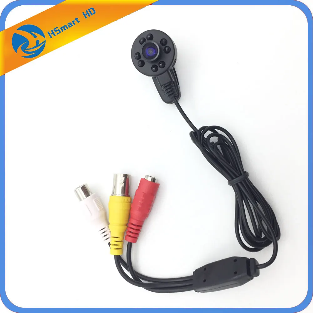 mini ahd Analog cameras High Definition Surveillance 1.7mm Wide Angle