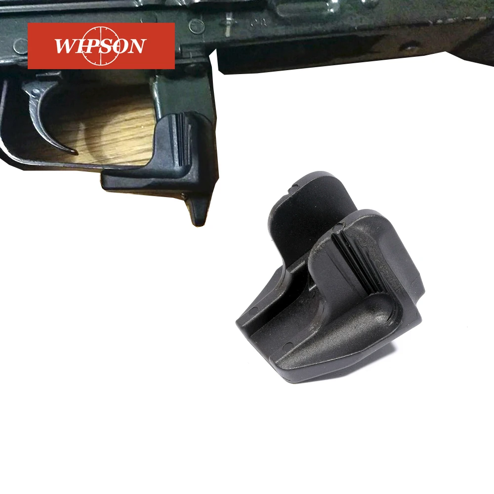 WIPSON AKMR для AK BLACK Softair страйкбол полимерный журнал расширение|magazine release|for airsoftairsoft