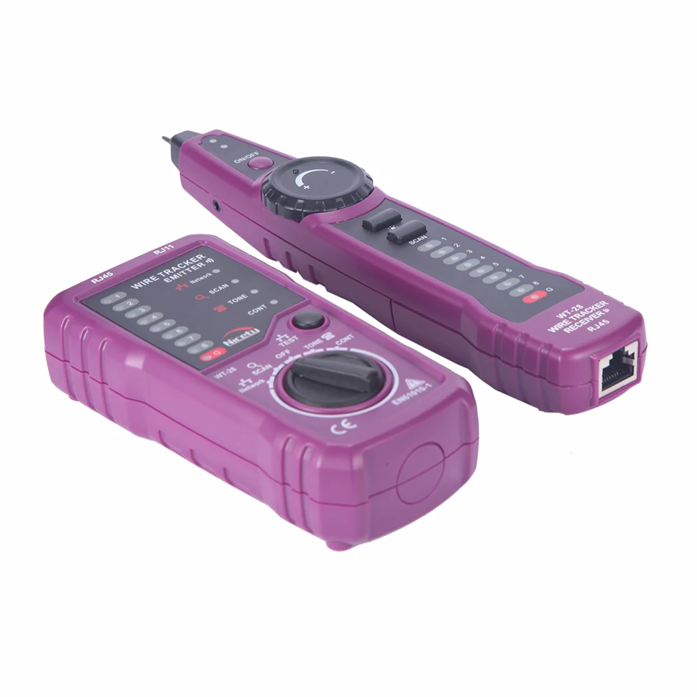 Nicetymeter WT 28 RJ11 RJ45 телефонный провод Профессиональный трекер тонер Ethernet LAN Сетевой