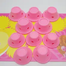 10 шт. аксессуары для укладки Волшебная Подушка мягкий валик для волос гибкие для сна грибы бигуди для волос DIY для укладки бигуди для женщин