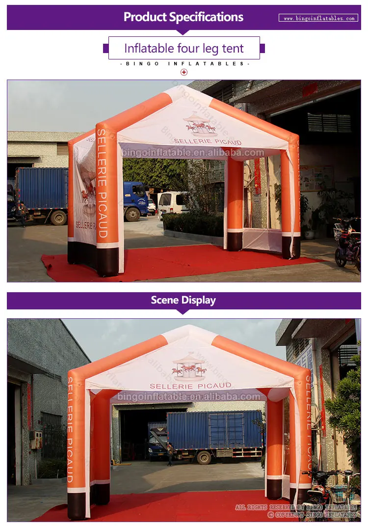 BG-T0097-Inflatable four leg tent-1