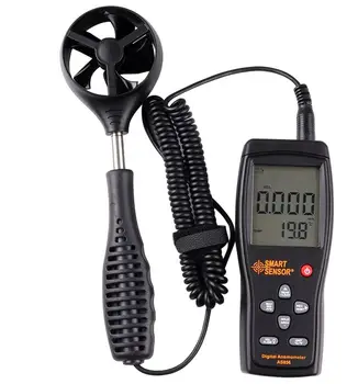 

SMART AS856 digital anemometer, handheld portable electronic wind instrument, wind thermometer.
