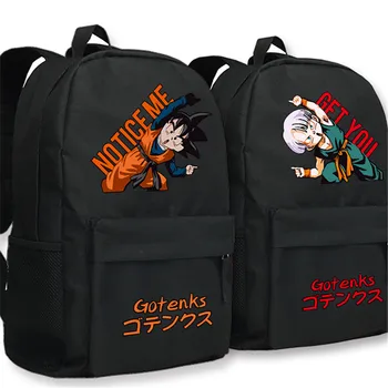 

Dragonball Cartoon Backpack Anime Cosplay Son Goku Gotenks Schoolbag Casual Boys Girls School Shoulder Rucksack Bags for Teenage