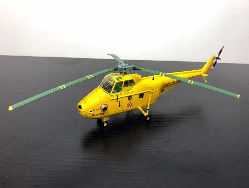 Амер 1/72 весы военная модель игрушки 1976 Westland Вихрь HAR.10 спасательный вертолет литой металлический самолет модель игрушки для подарка