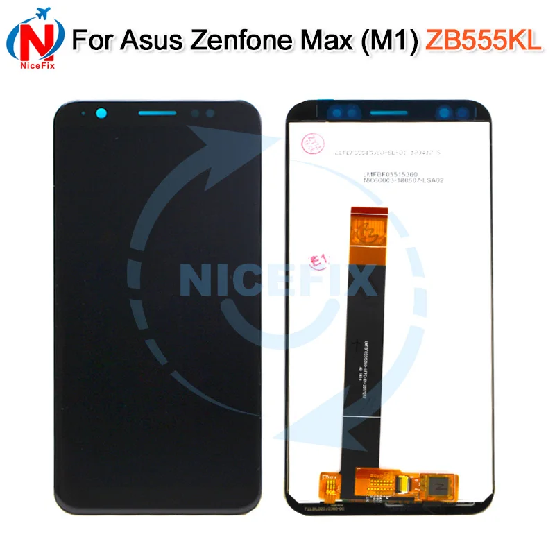 

5.5"For ASUS ZB555KL LCD Display Touch Screen Digitizer Assembly Repair Parts Replacement For Asus Zenfone Max M1 ZB555KL lcd