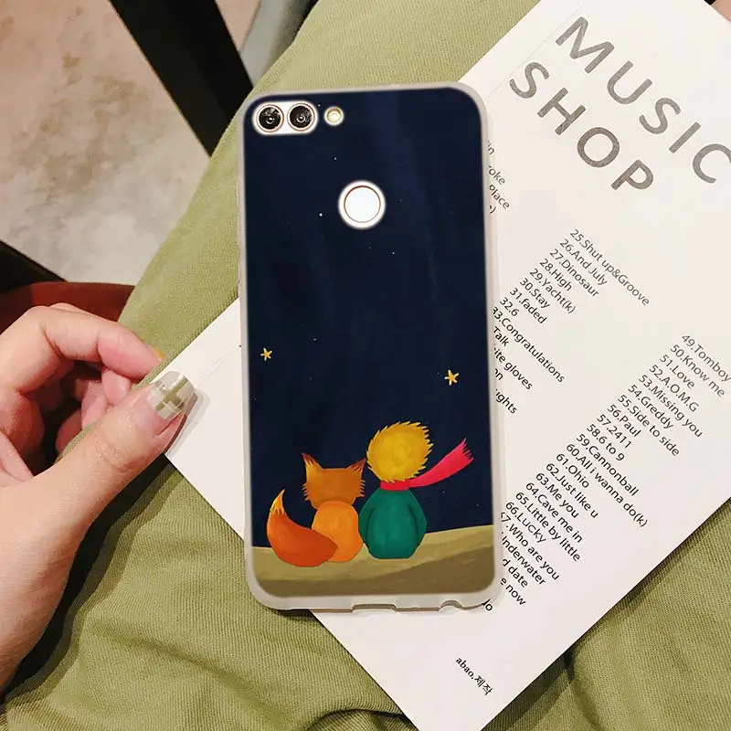 Силиконовый чехол для телефона Маленький принц с лисой для huawei P Smart Plus P30 P20 P10 P9 P8 Lite mate 20 10 Pro Lite Nova - Цвет: Style 05
