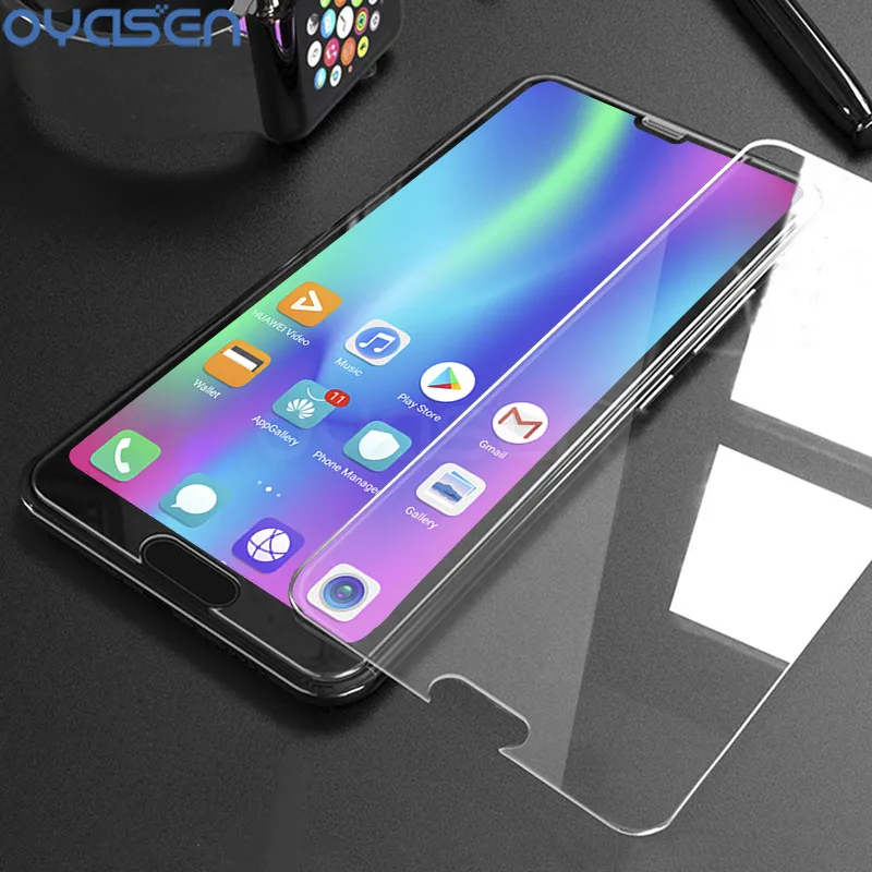 Полное покрытие из закаленного стекла для Huawei P20 Lite Pro Mate 10 Взрывозащищенная