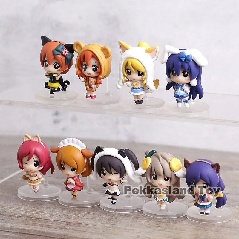 Love Live! Школьный Idol Project мультипликационный персонаж дома Умару мини ПВХ фигурки