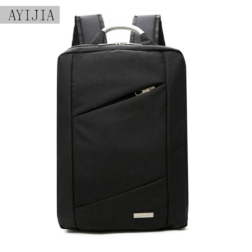 

4 color fashion new men's backpack large capacity laptop bag waterproof nylon ladies backpack travel bag wear business bag 2018