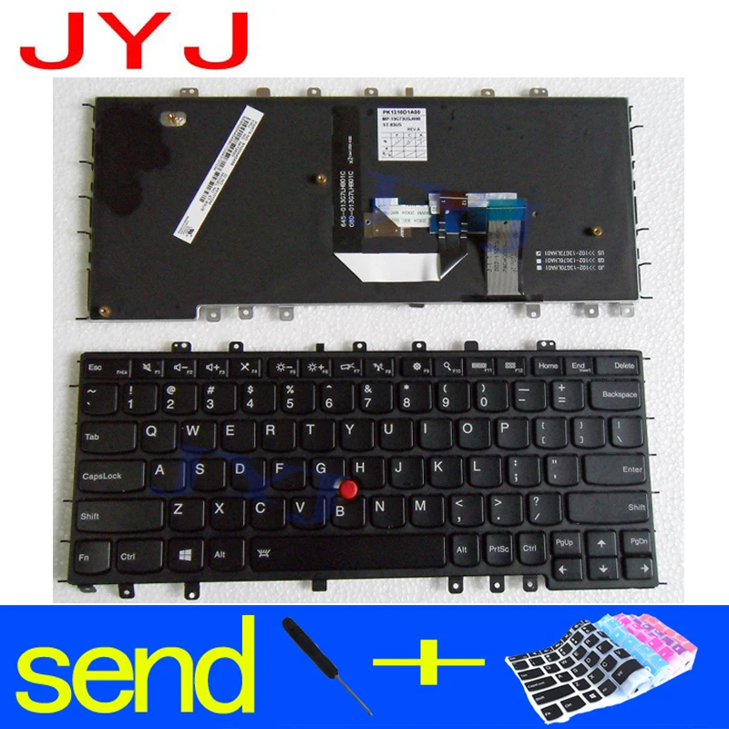 

NEW Laptop keyboard For LENOVO IBM Thinkpad Yoga S1 S240 Yoga 12 Send a transparent protective film