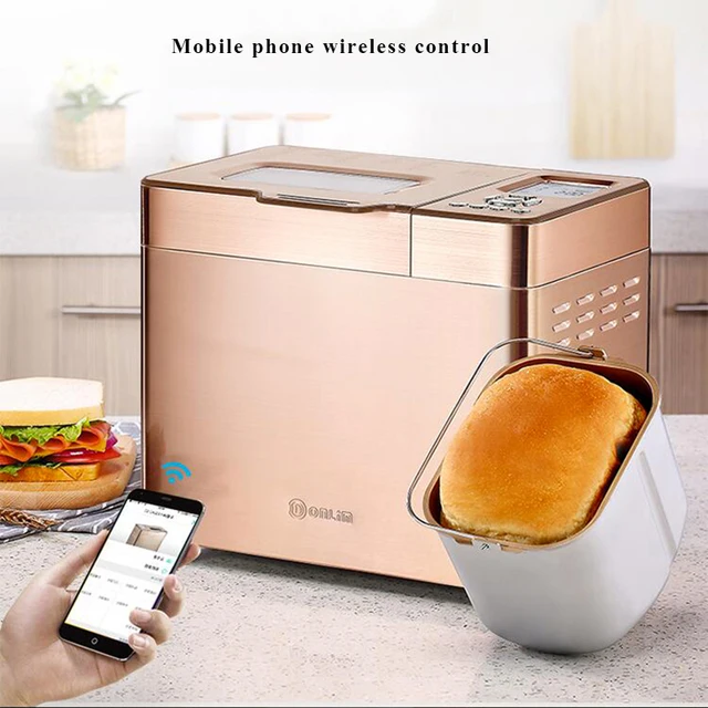  XWWDP Máquina de pan casera eléctrica fermentadora de amasado  automático, tostadora inteligente (color A, tamaño: talla única) : Hogar y  Cocina