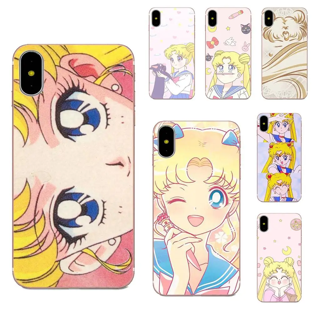 

Quote Case Slim Anime Sailor Moon Lune Cat For HTC 530 626 628 630 816 820 One A9 M7 M8 M9 M10 E9 Plus U11 Moto G G2 G3 G4 G5