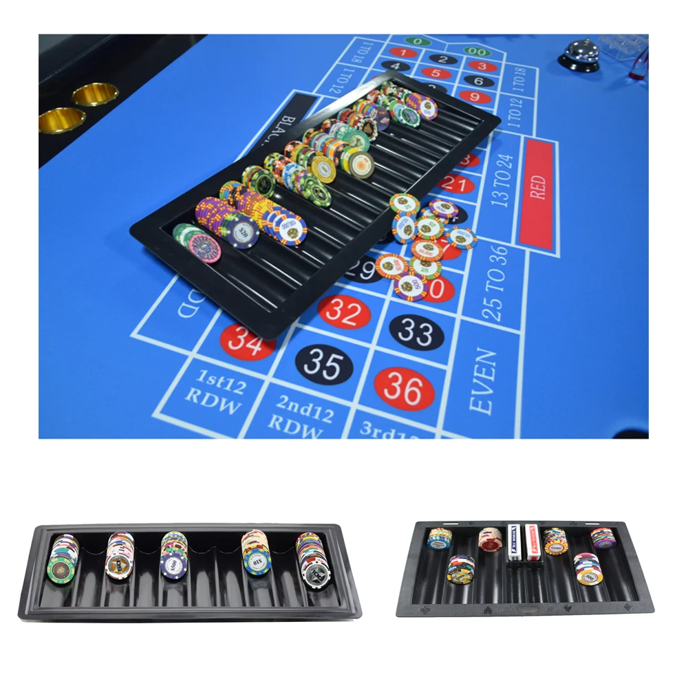 500 шт. 350-емкости ABS фишки для покера комплект BOX покер карты чехол чип контейнер лоток чипы чехол Fichas фишки для покера
