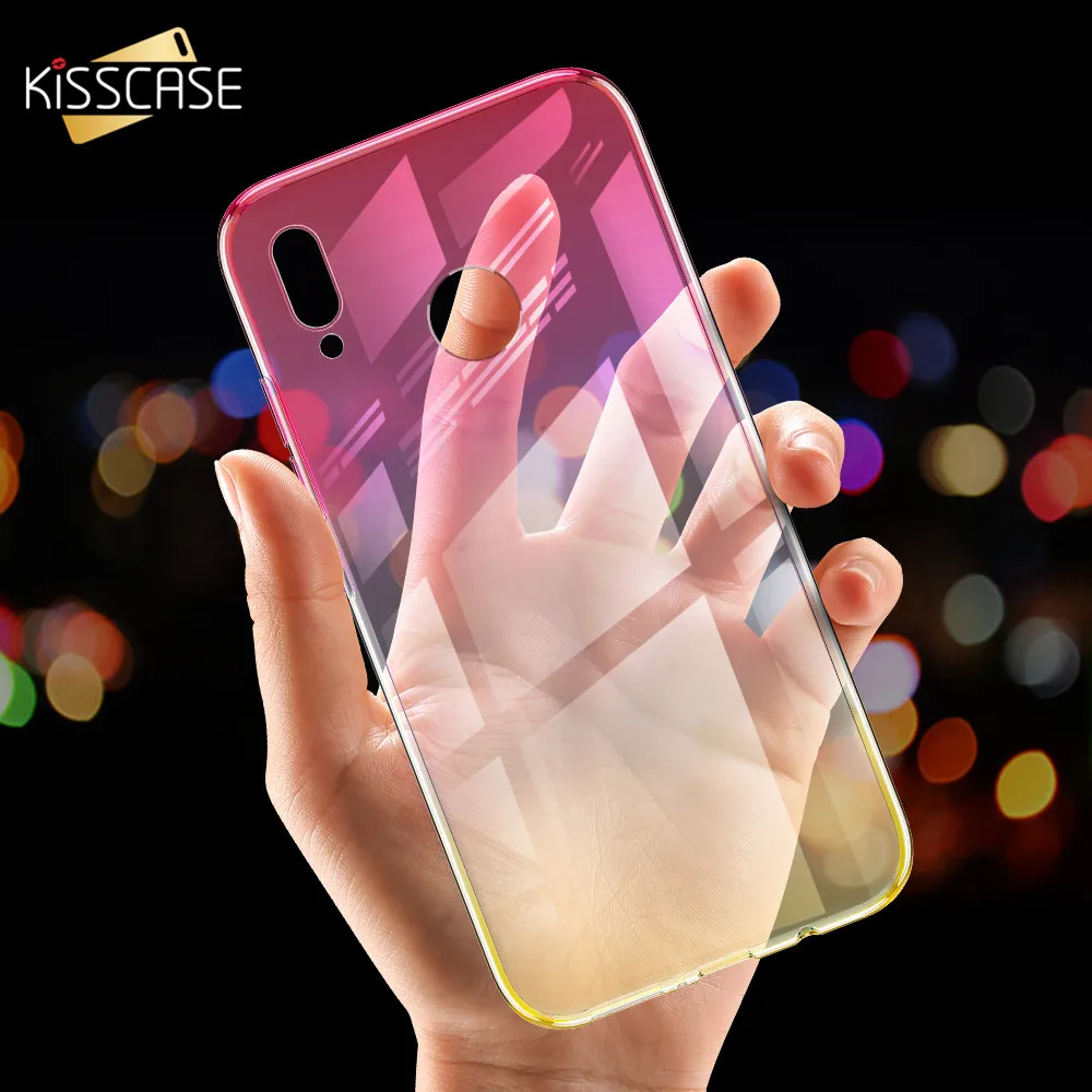

KISSCASE Case For Huawei P20 Lite P20 Pro P20 Ultra Slim Gradient Cases For Huawei P10 Lite Honor 10 9Lite 9 8Lite Cover Capinha