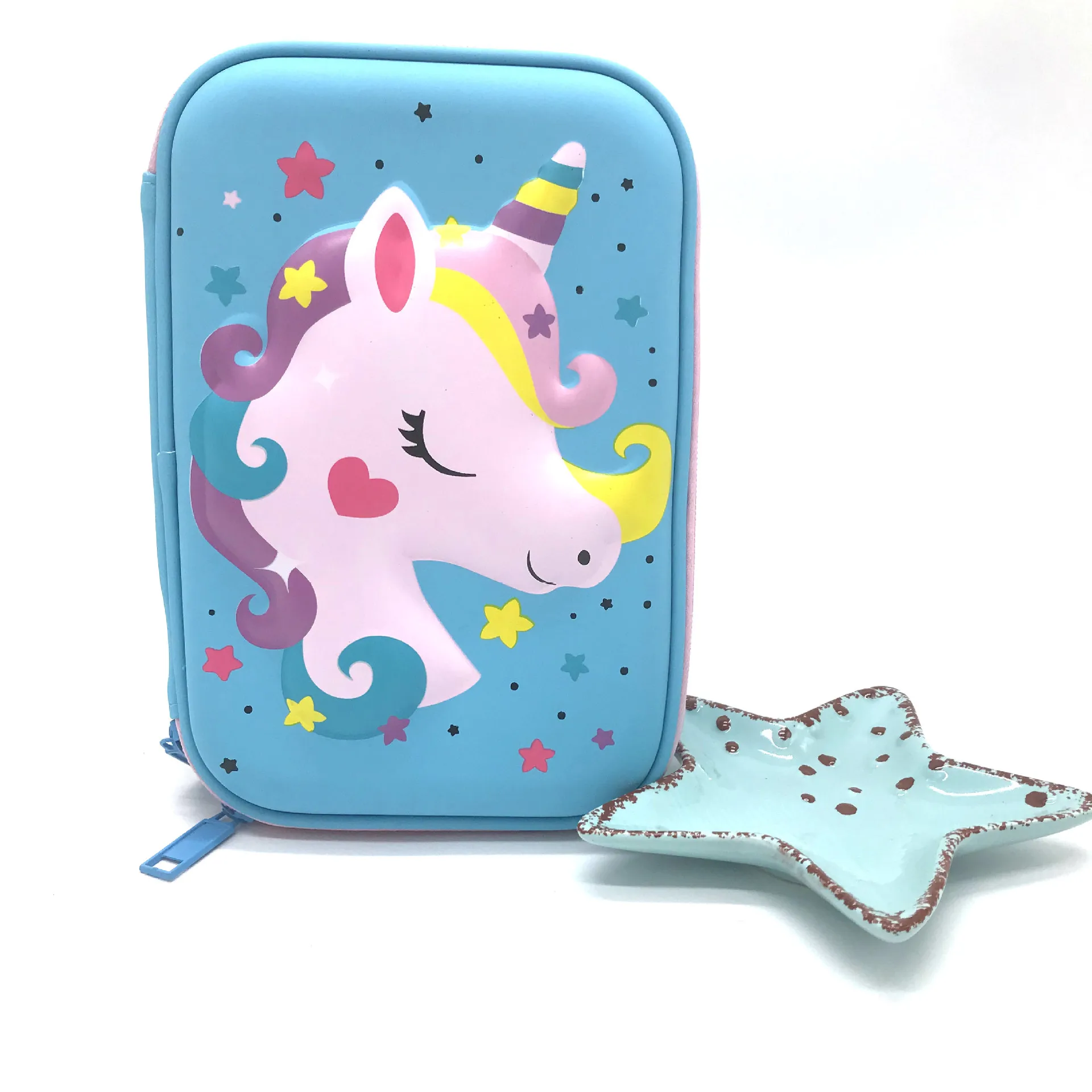 

smiggle pencilcase unicorn pencil case Kawaii kalem kutusu EVA trousse scolaire stylo Creative school escola pencilcase pen case