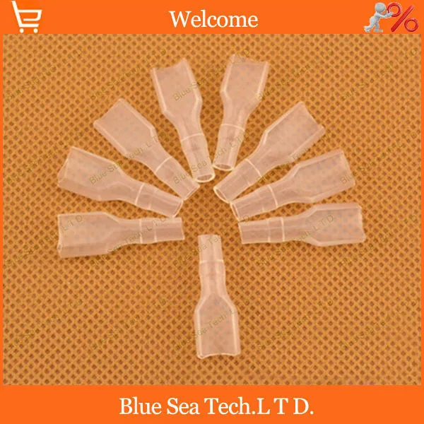 

6.3mm terminal Connectors Sleeve/Sheath,6.3 transparent sheath