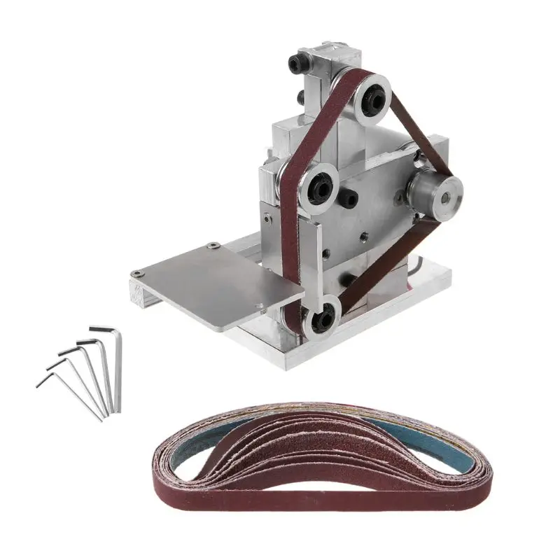 220-240 В многофункциональный мини электрический ленточный шлифовальный станок электрический шлифовальный станок DIY шлифовальная полировальная машинка резец кромки точилка