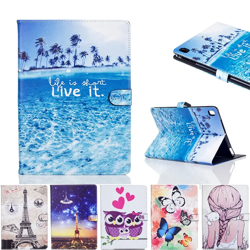 Fashion Cartoon Case Cover For Apple New Ipad 9.7 2017 2018 Funda Cases