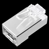 30 шт. RJ48 RJ45 RJ50 FTP 10P10C Ethernet сетевой кабель, соединительный модульный разъем Cat5E 10 ядер, сетевая экранированная кристальная головка ► Фото 3/6